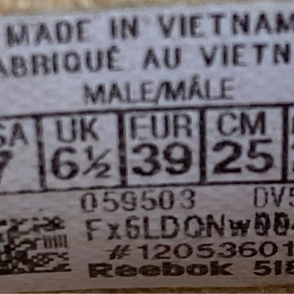 Reebok Alter The Icons Classic sneaker Shoes Low Top womens size 7 - Picture 8 of 8